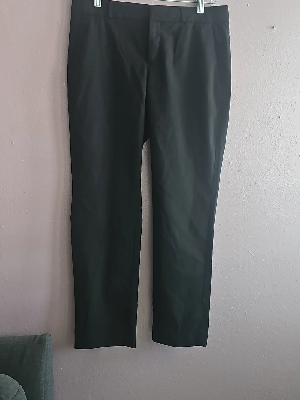 Banana Republic Black Chinos - Slim Classic Womens Work Pants. Size 2 - Picture 7 of 11